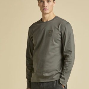 T-SHIRT LS MERCERIZED COTTON