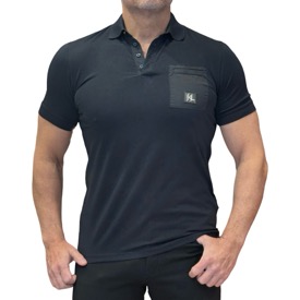 POLO METAL ON POCKET